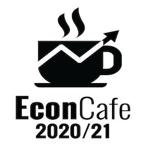 EconCafe 2020/21 Coffee Cup with embedded graph logo