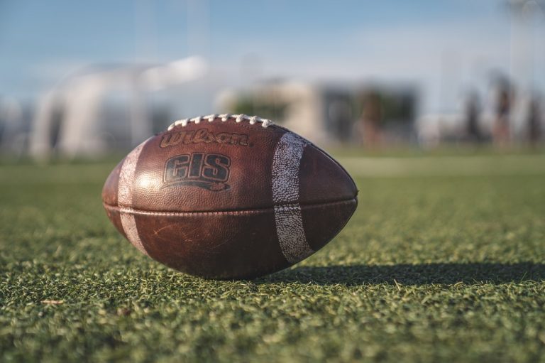 football on a field